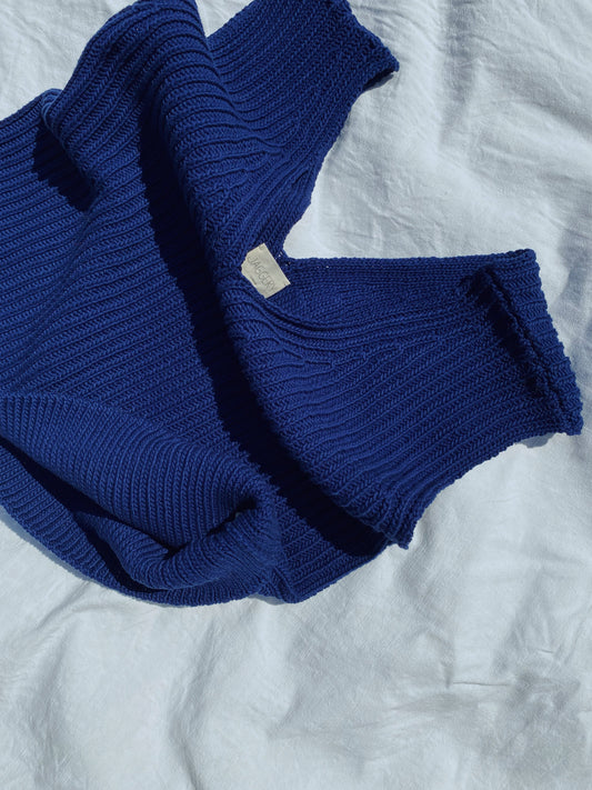 LUZ top / organic cotton / midnight