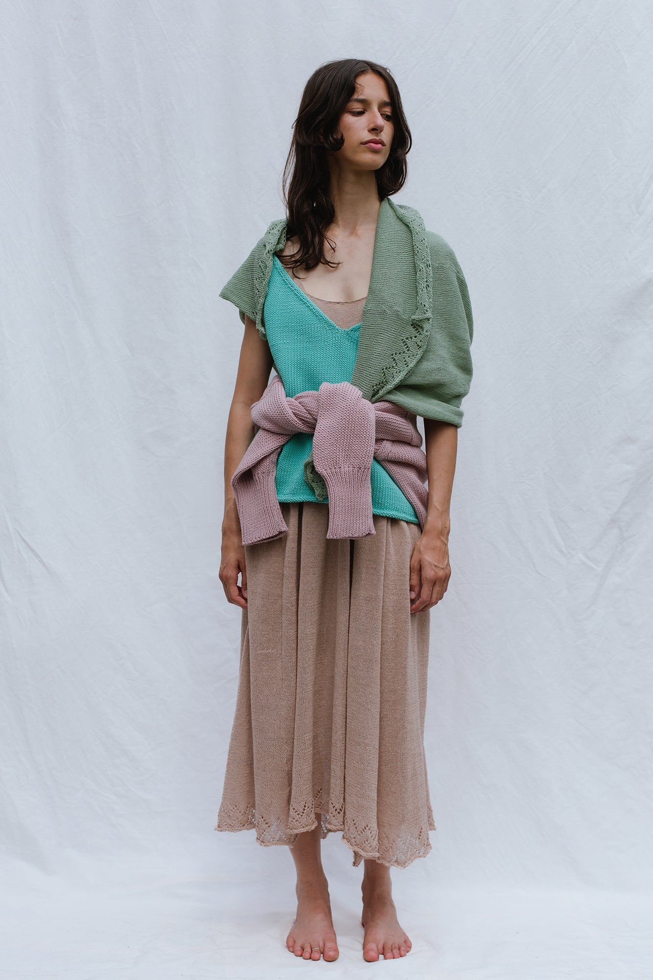 PARSLEY jumper / organic cotton / magnolia blossom