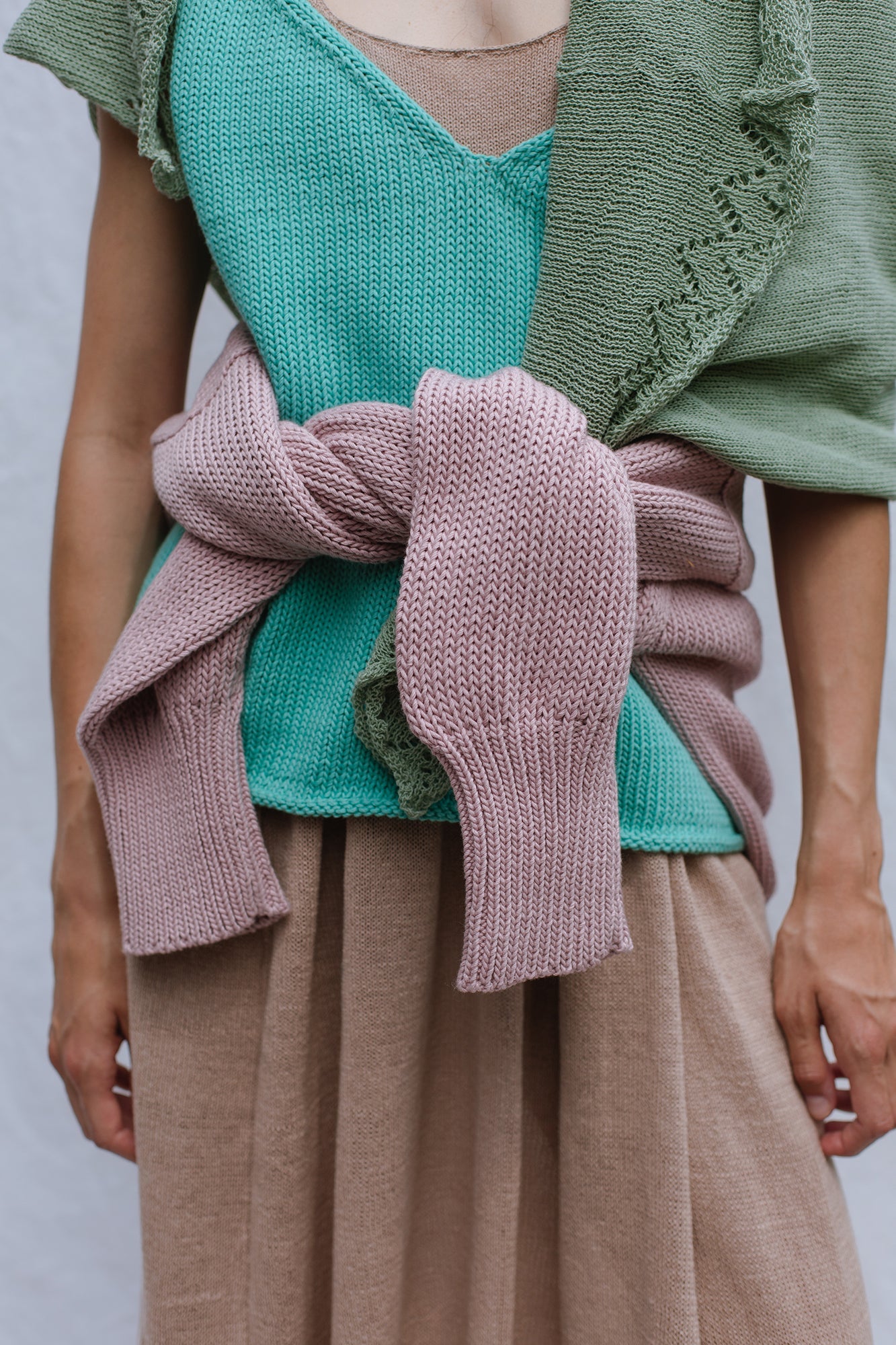 PARSLEY jumper / organic cotton / magnolia blossom