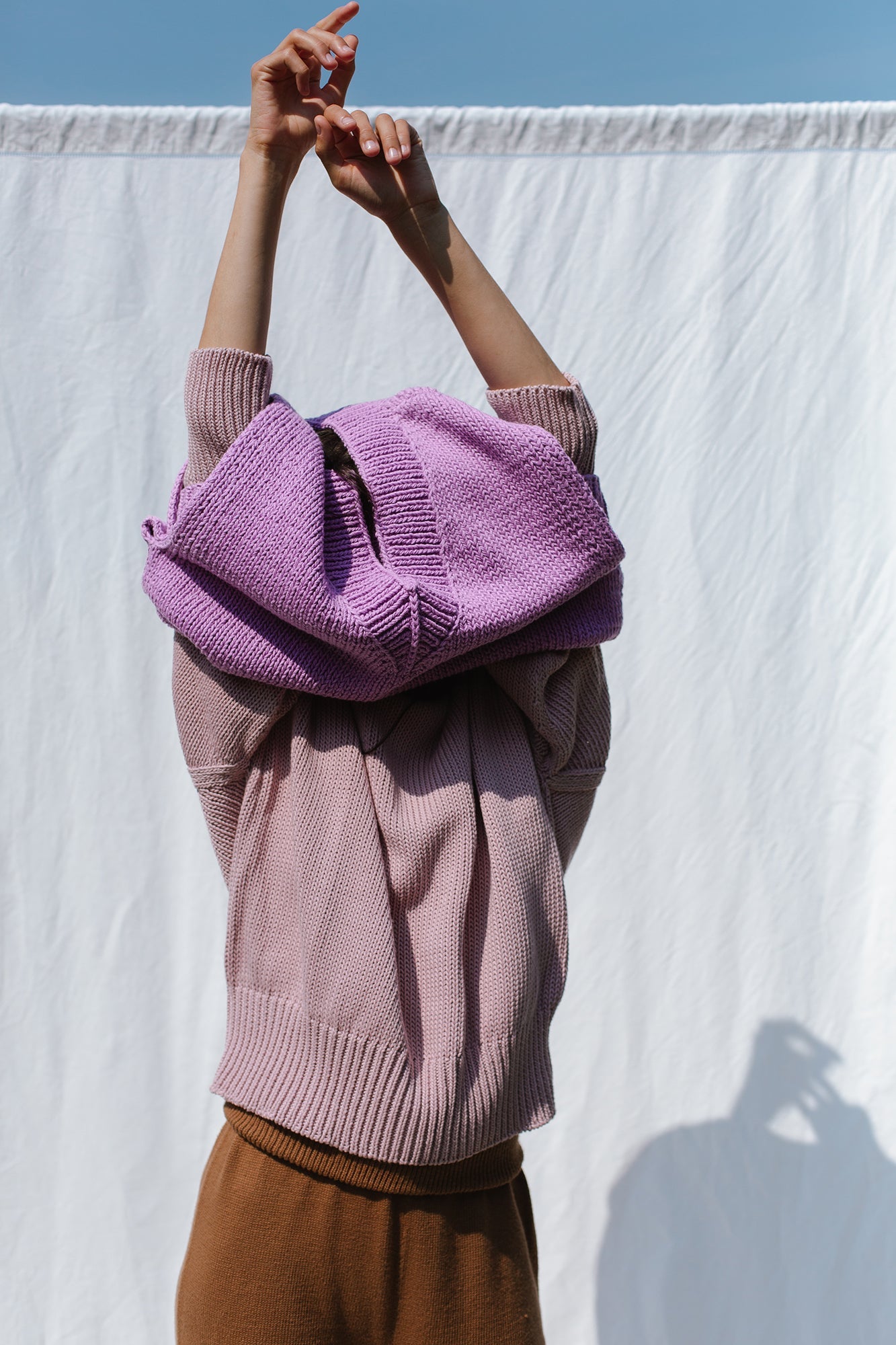 PARSLEY jumper / organic cotton / magnolia blossom