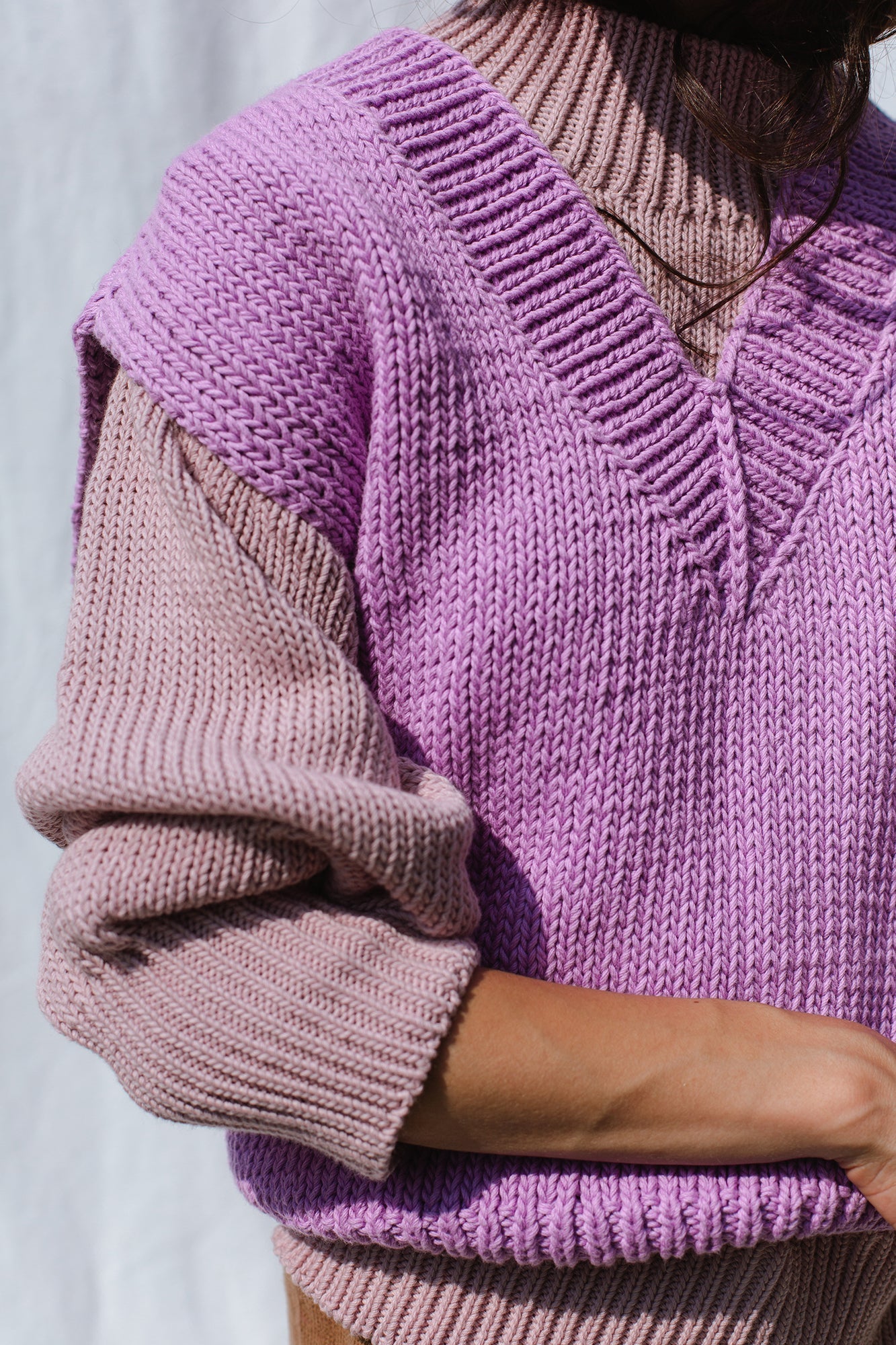 PARSLEY jumper / organic cotton / magnolia blossom