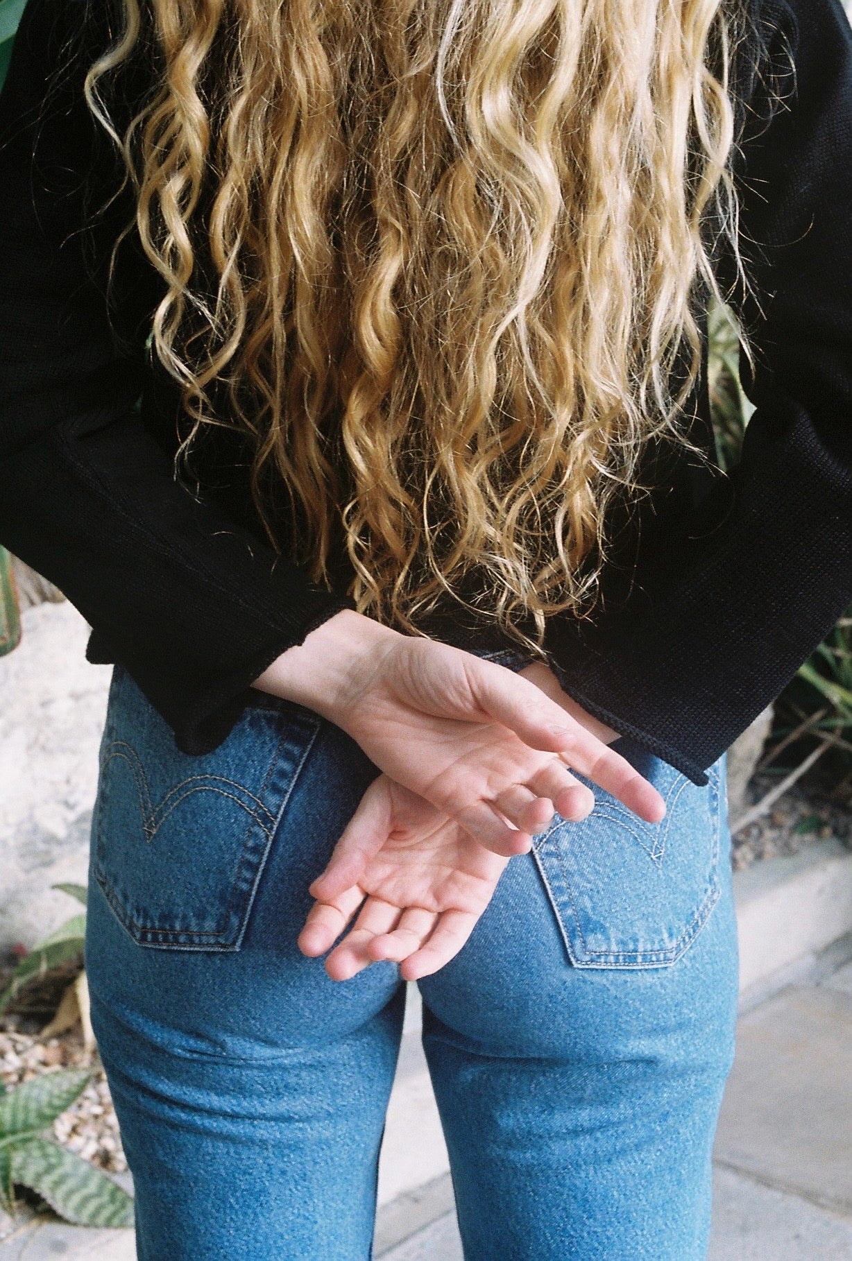 LUCA cardigan / organic cotton / black