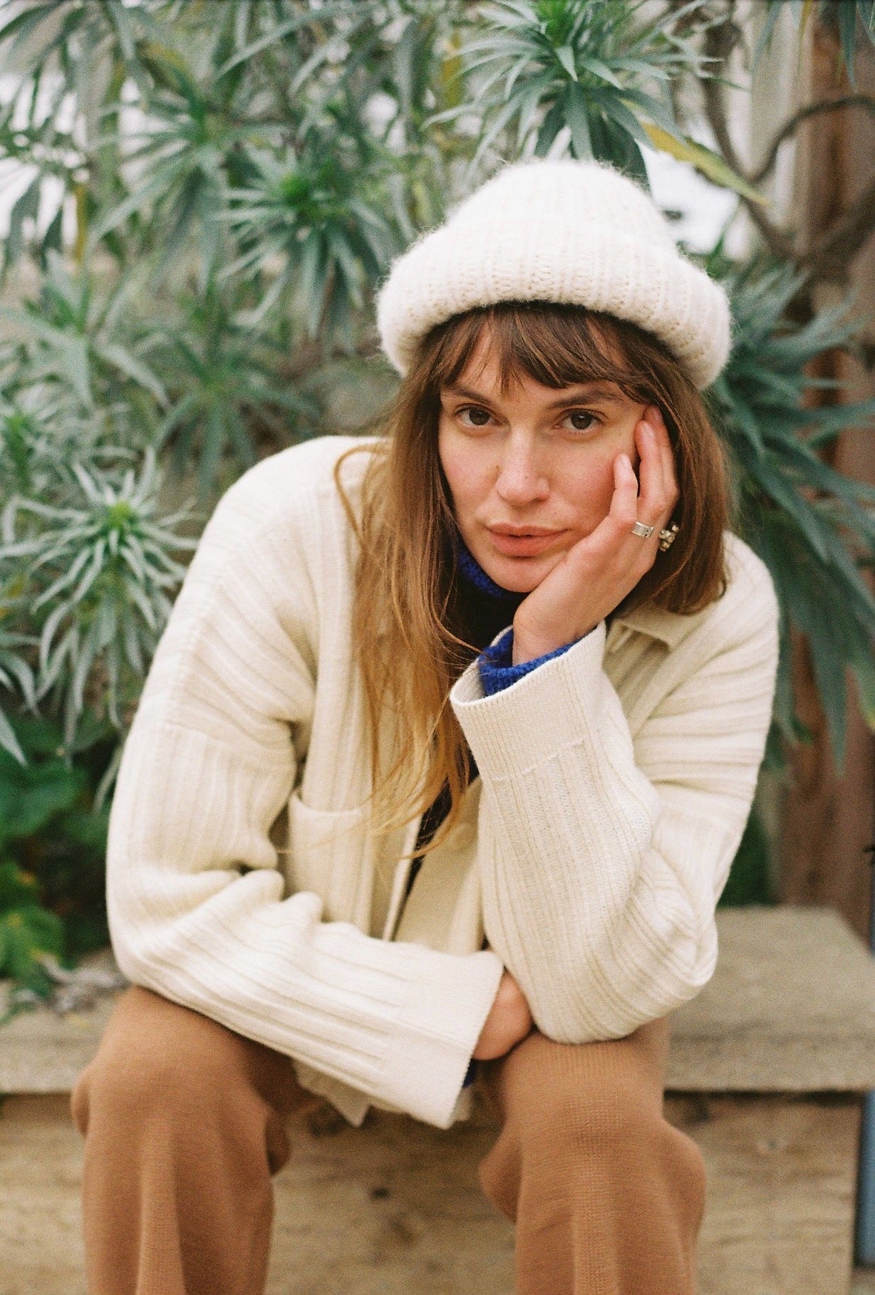 MINI NENNA shirt / highland wool / milk