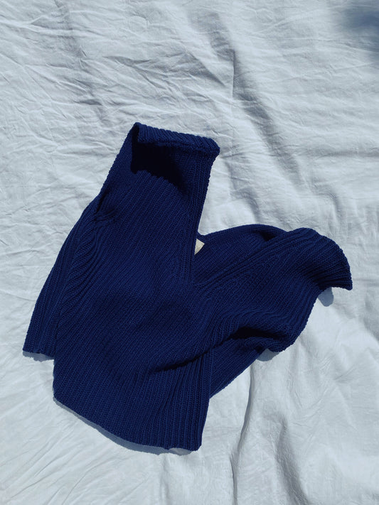 LUZ top / organic cotton / midnight