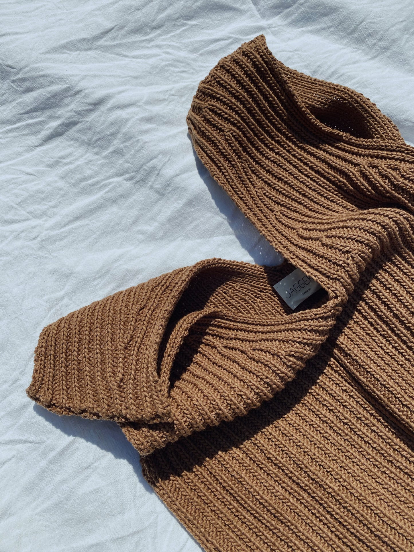 LUZ top / organic cotton / carob