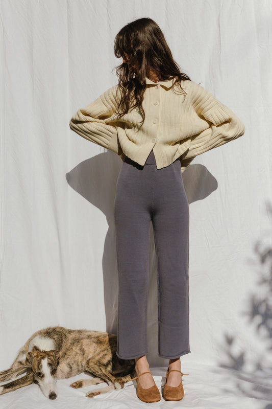 MINI NENNA shirt / highland wool / milk