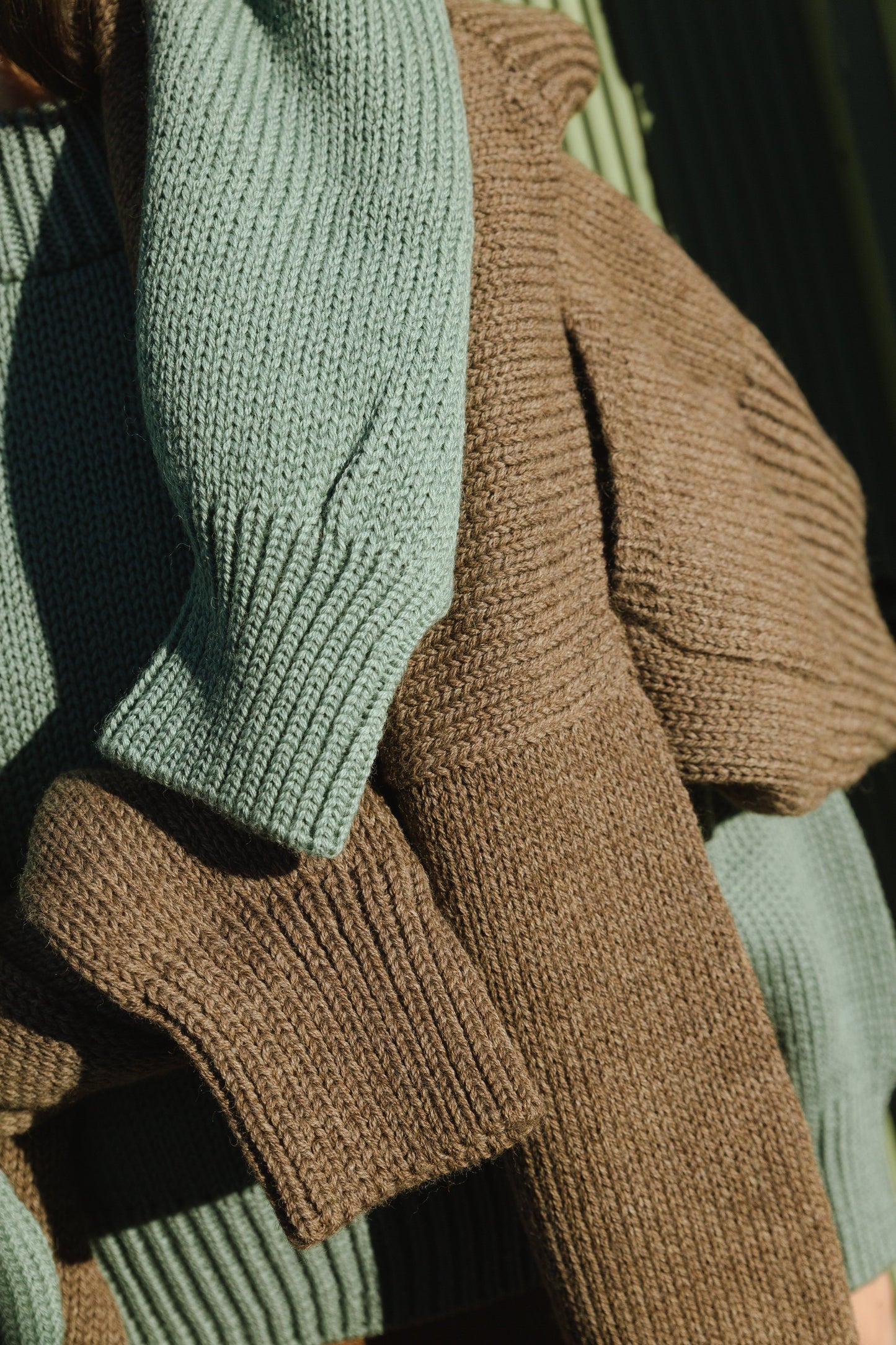 ROSA jumper / highland wool / seaglass