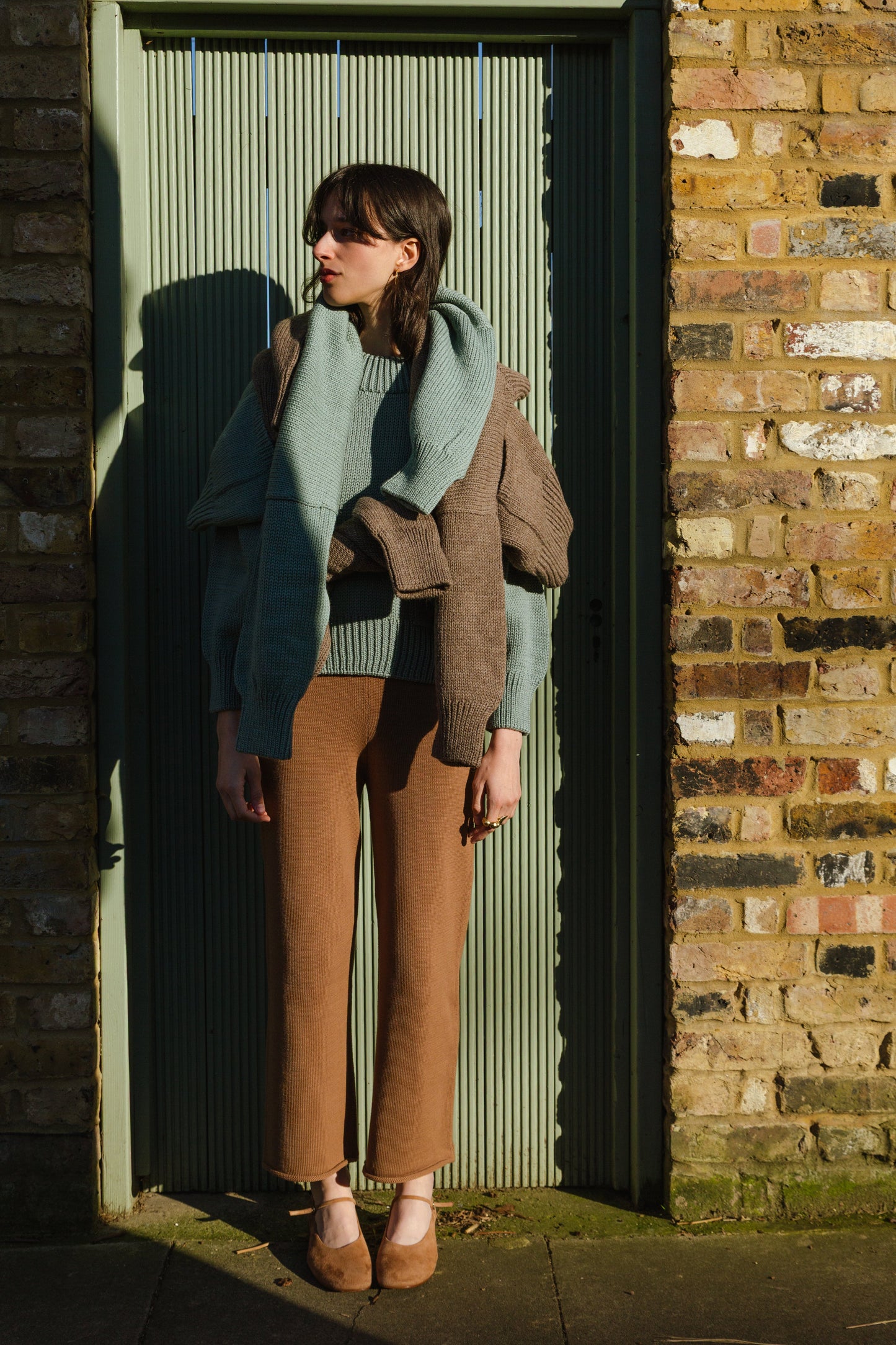 ROSA jumper / highland wool / seaglass