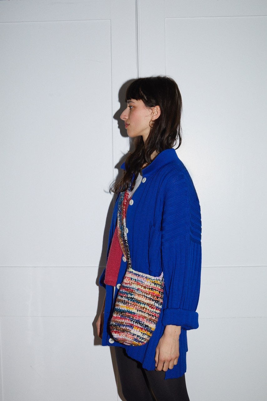 CONFETTI no waste pouch / organic cotton milk & mixed yarns