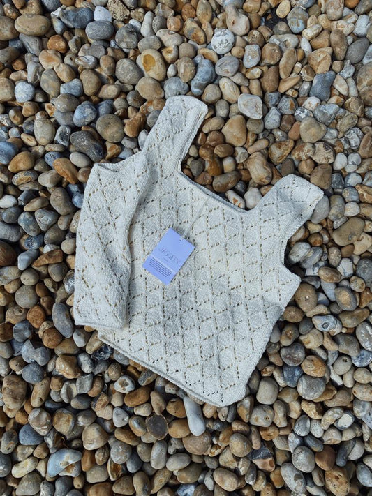 LINA vest / organic cotton / milk