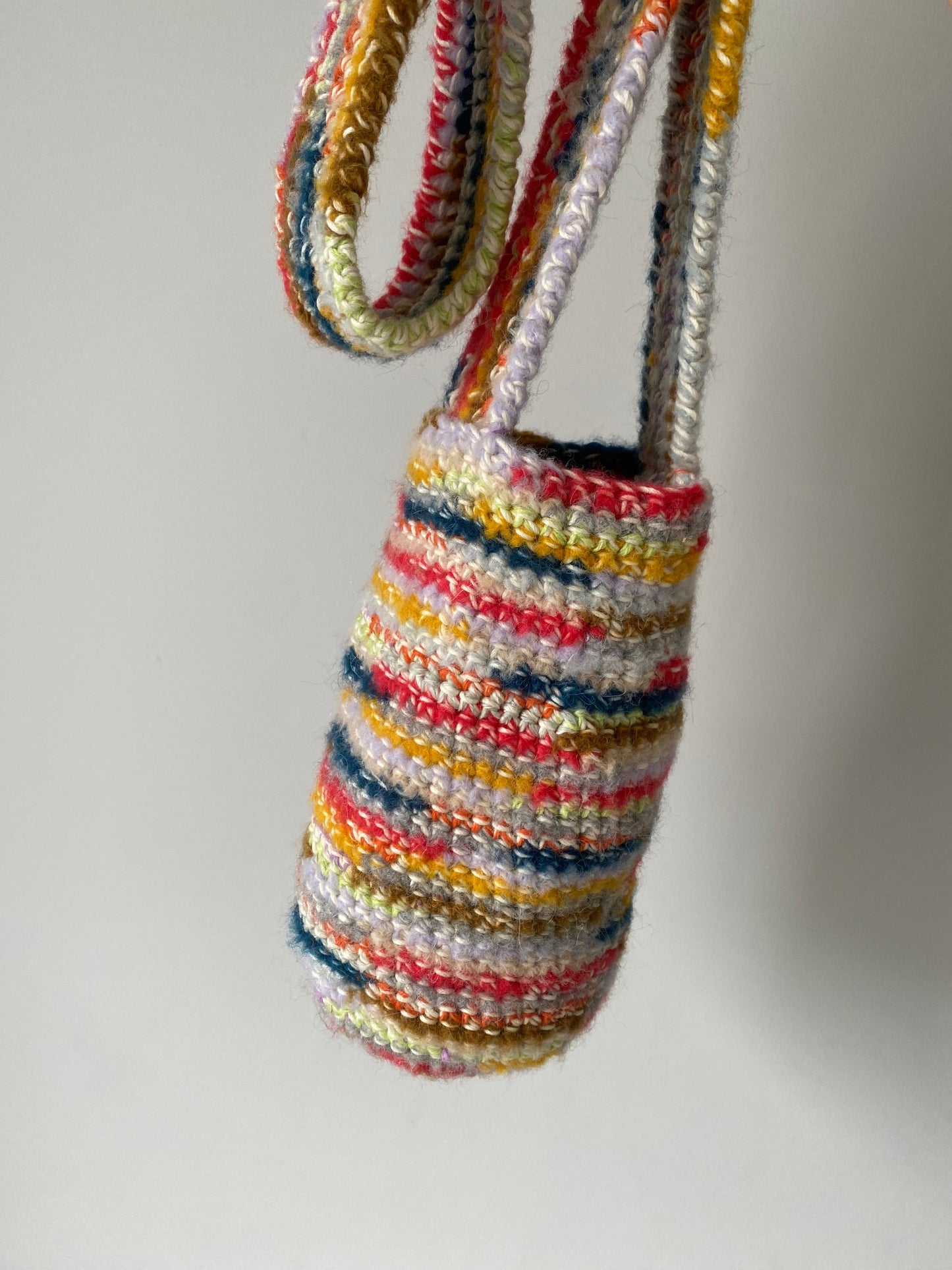 CONFETTI no waste pouch / organic cotton milk & mixed yarns