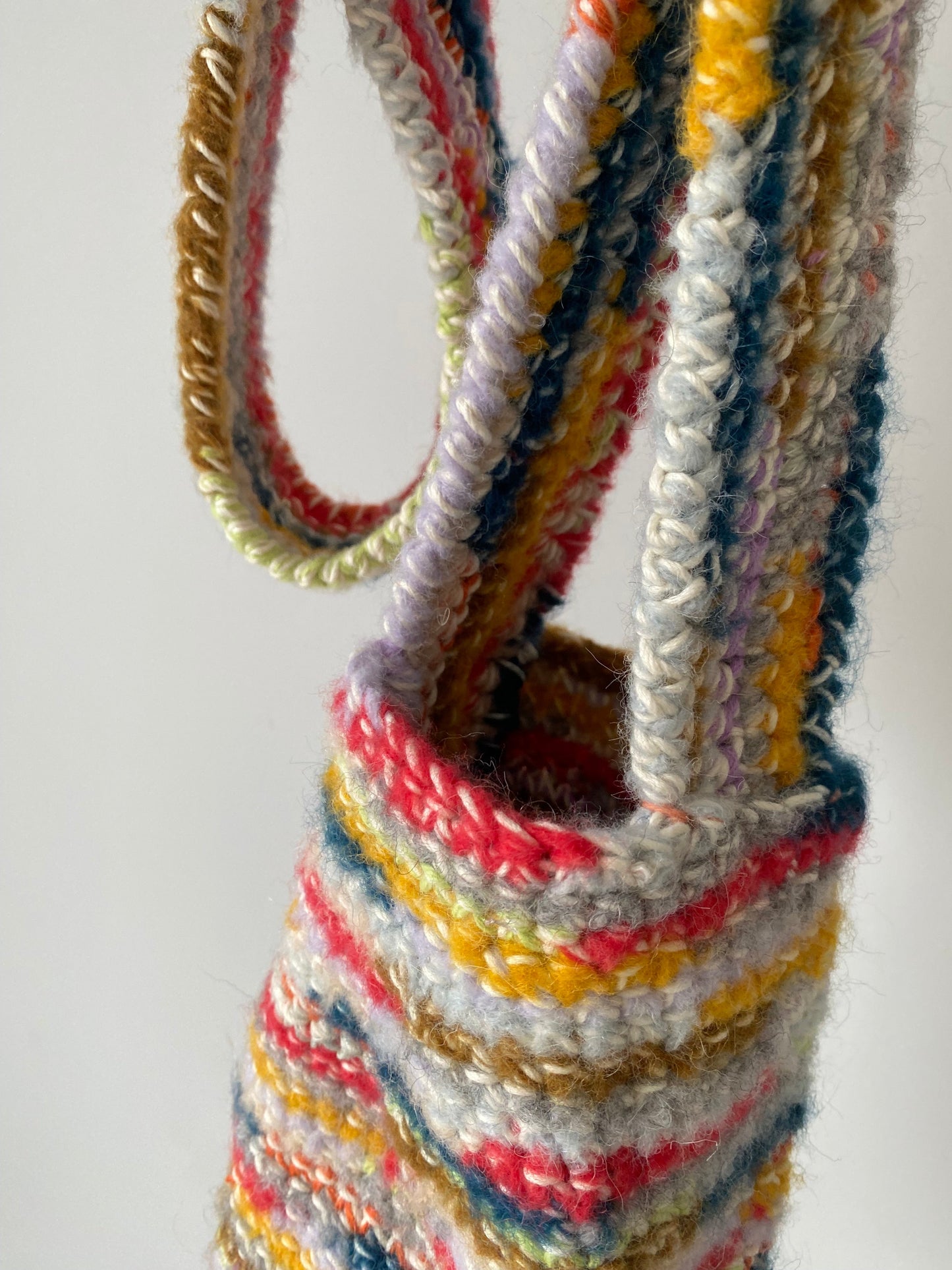 CONFETTI no waste pouch / organic cotton milk & mixed yarns